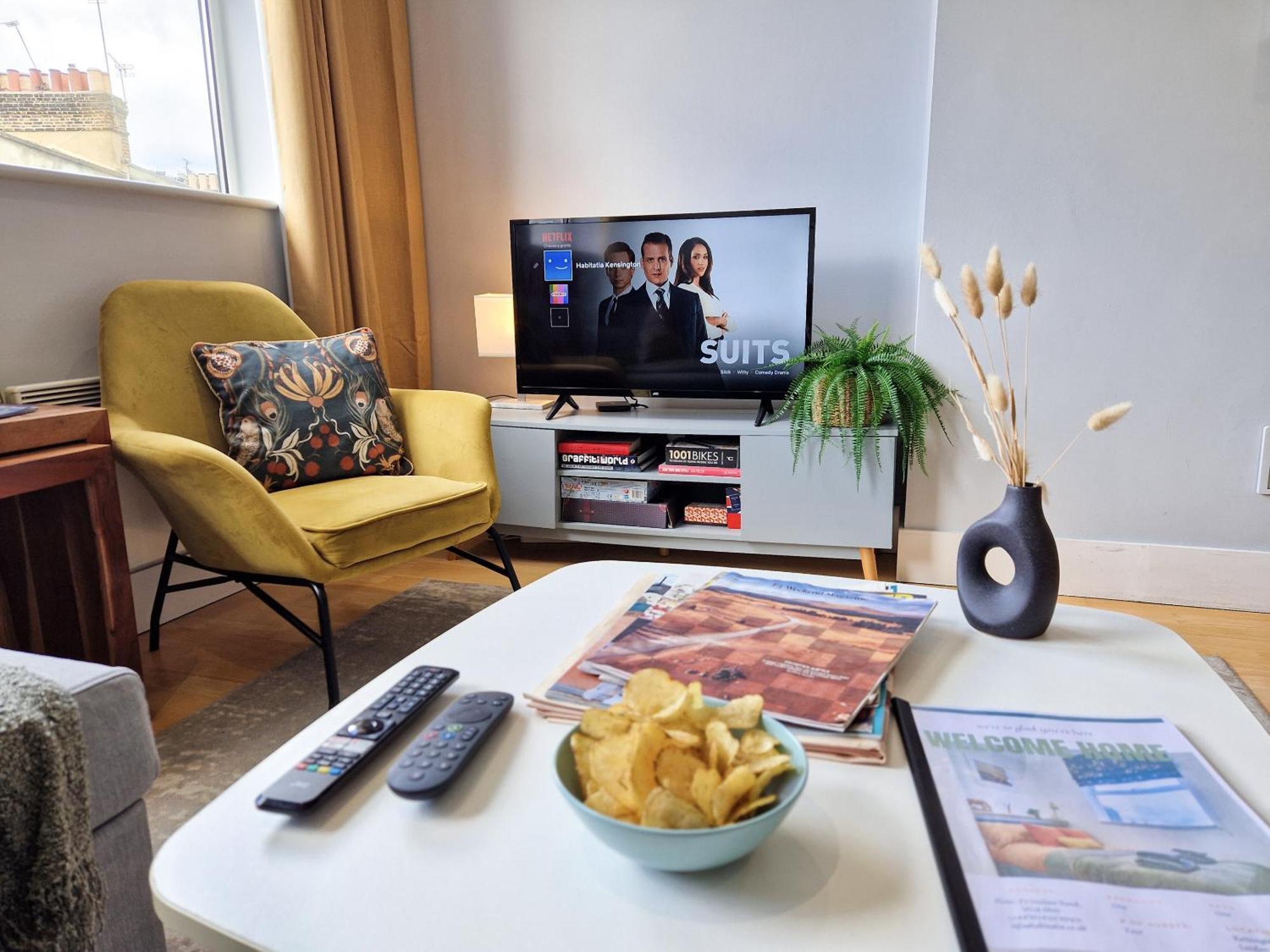 1-Bed Apartment, Close To Kensington Olympia With Free Wi-Fi & Netflix London Eksteriør bilde