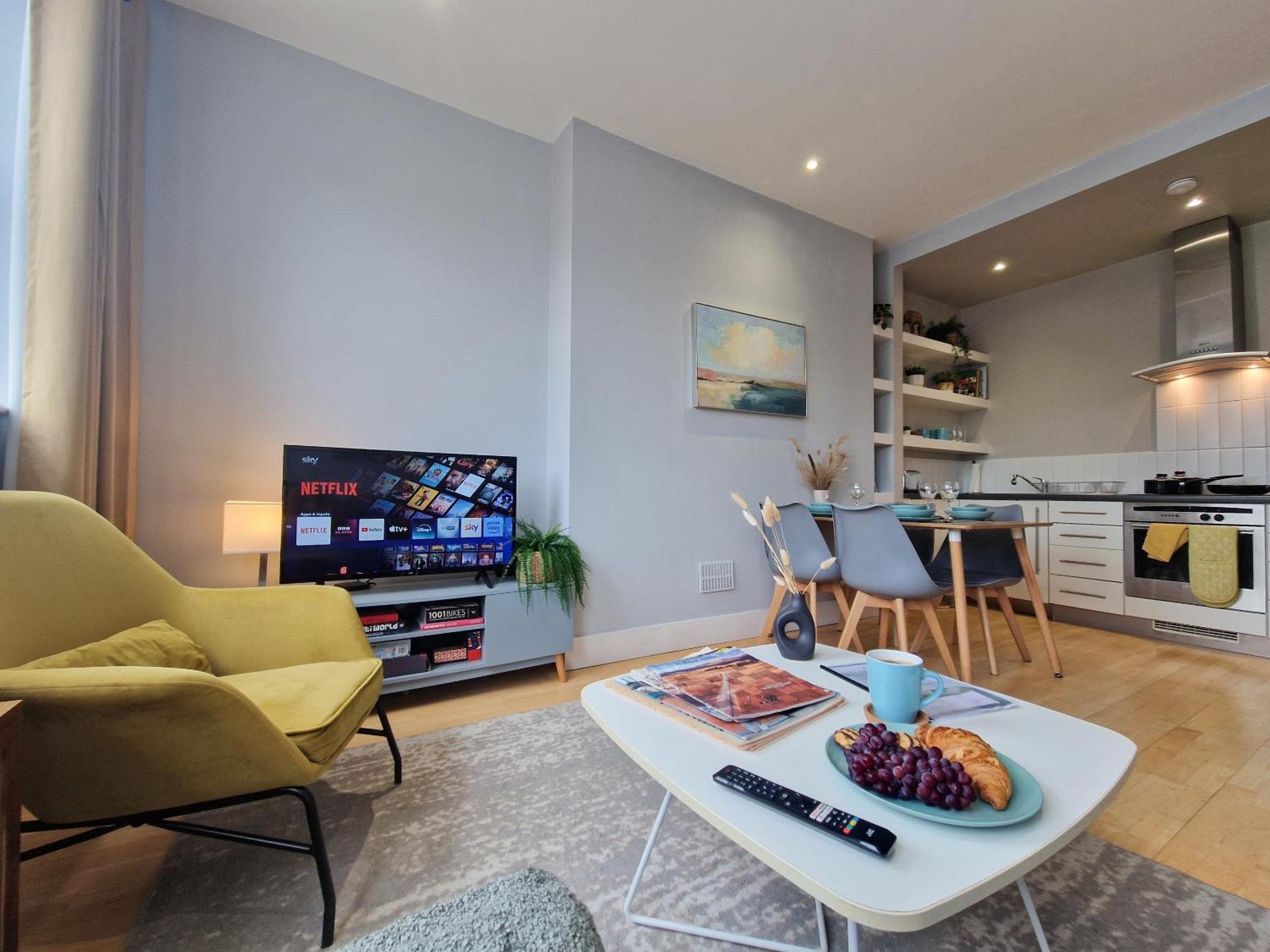 1-Bed Apartment, Close To Kensington Olympia With Free Wi-Fi & Netflix London Eksteriør bilde